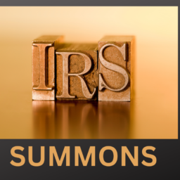 Blog about IRS Summons