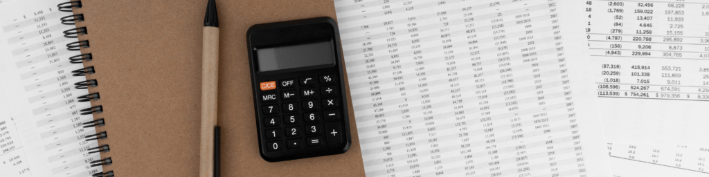 reviewing tax documents