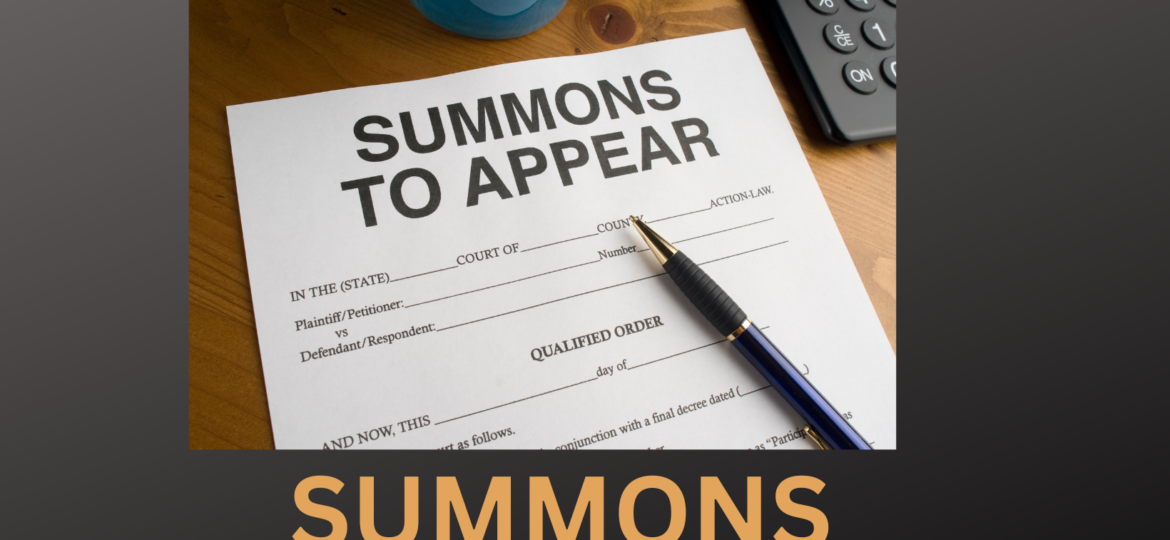 Help for summons from the IRS