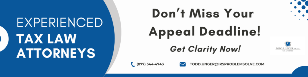 speak with a tax attorney