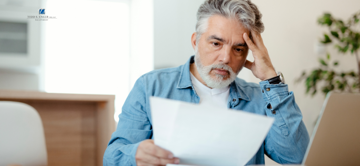 tax notice for my business