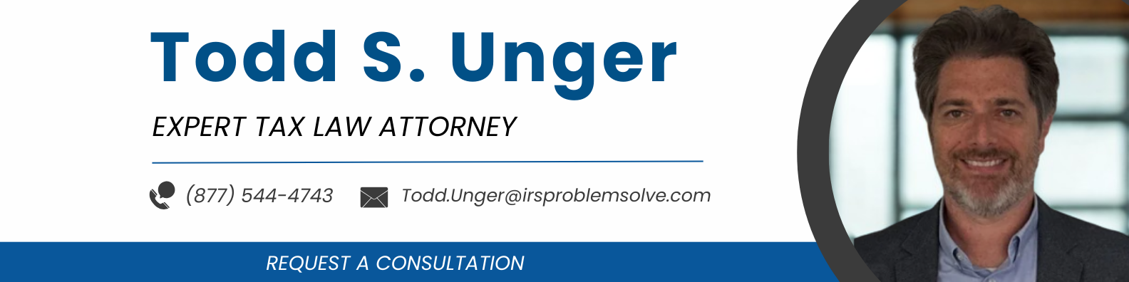 tax lawyer todd unger